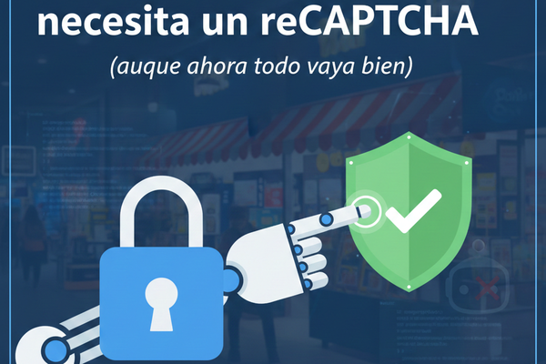 Por qué tu PrestaShop necesita un reCAPTCHA (aunque ahora todo vaya bien)