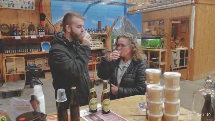 dørsalg ved Refsvindinge bryggeri