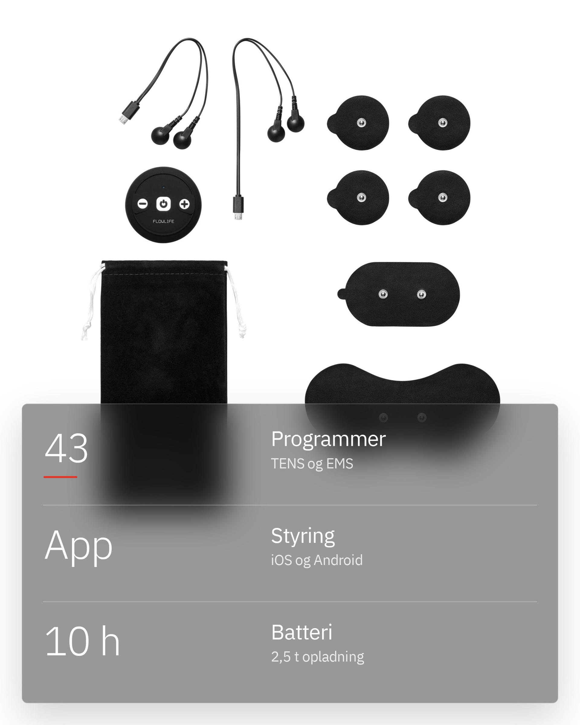Flowtens Connect, infografik: 43 programmer i appen