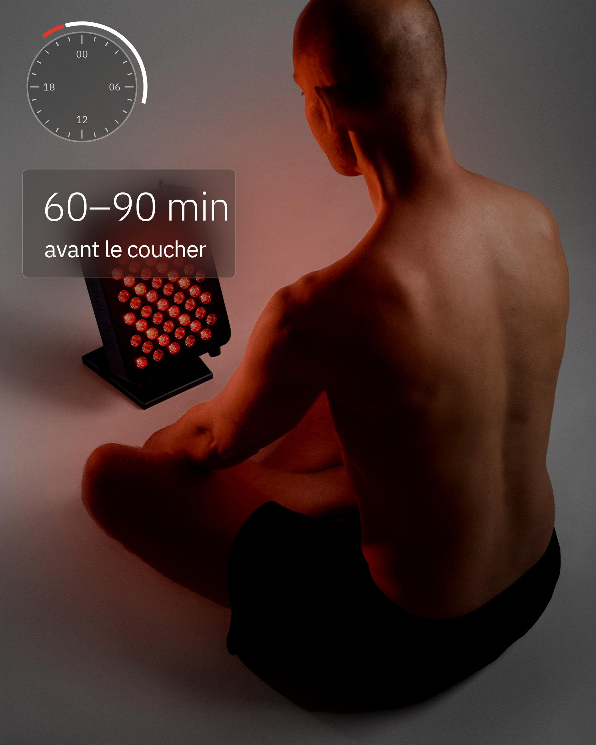 Flowlight Panel 300 Seven Waves, avec une horloge de 24 heures et 60 à 90 minutes avant le coucher