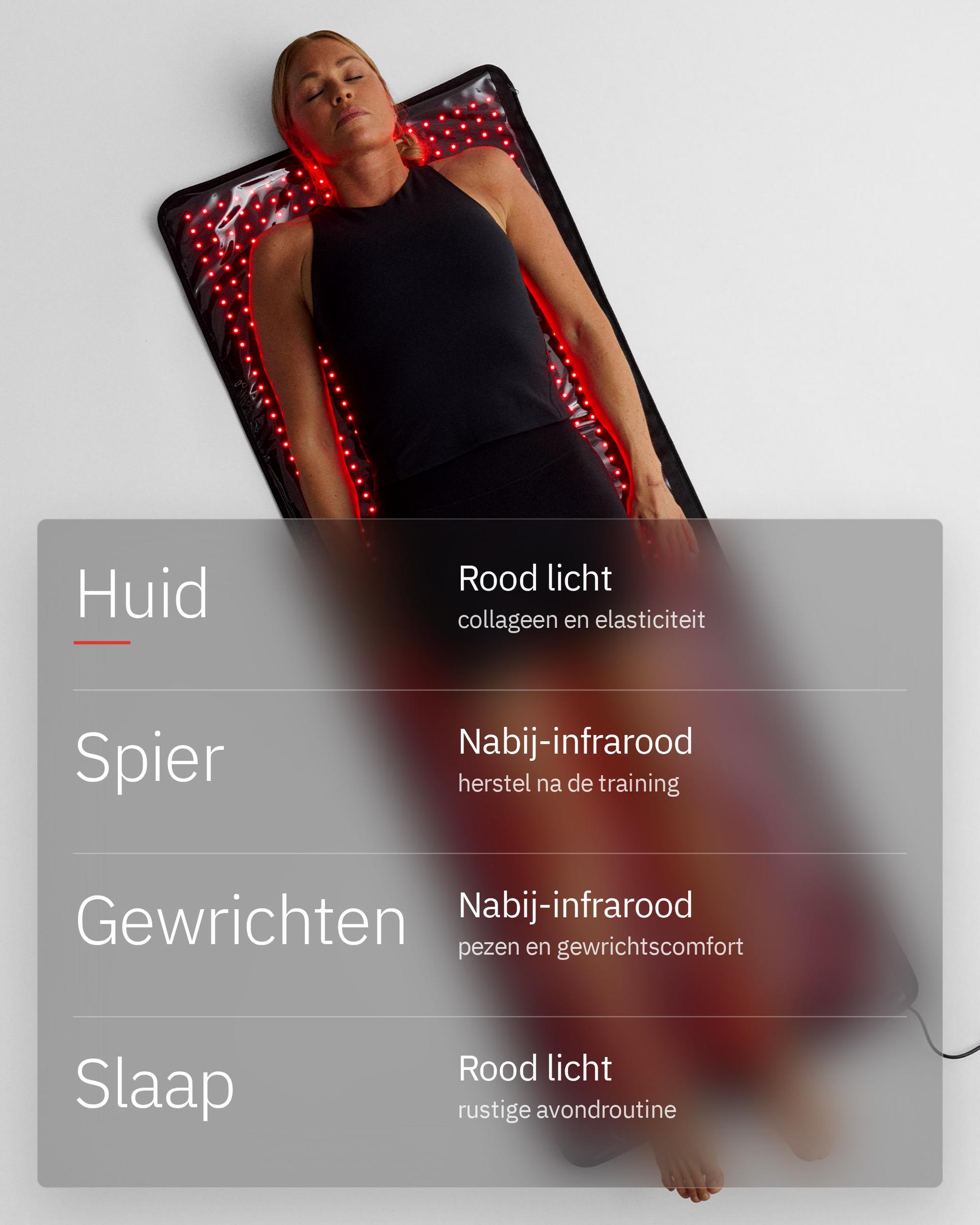 Infographic: Is roodlichttherapie alleen voor de huid?