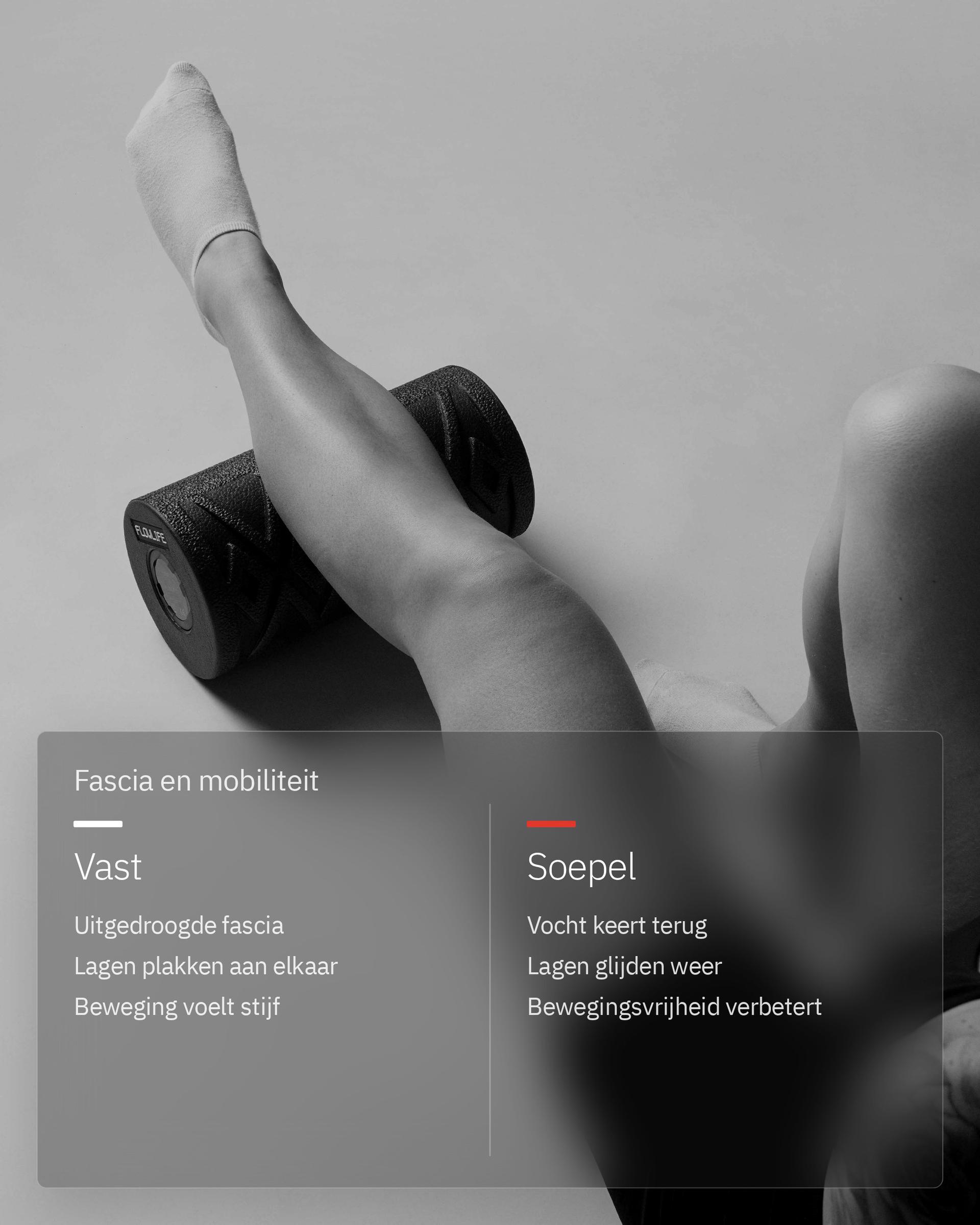 Flowroller Pro, infographic: Fascia en mobiliteit