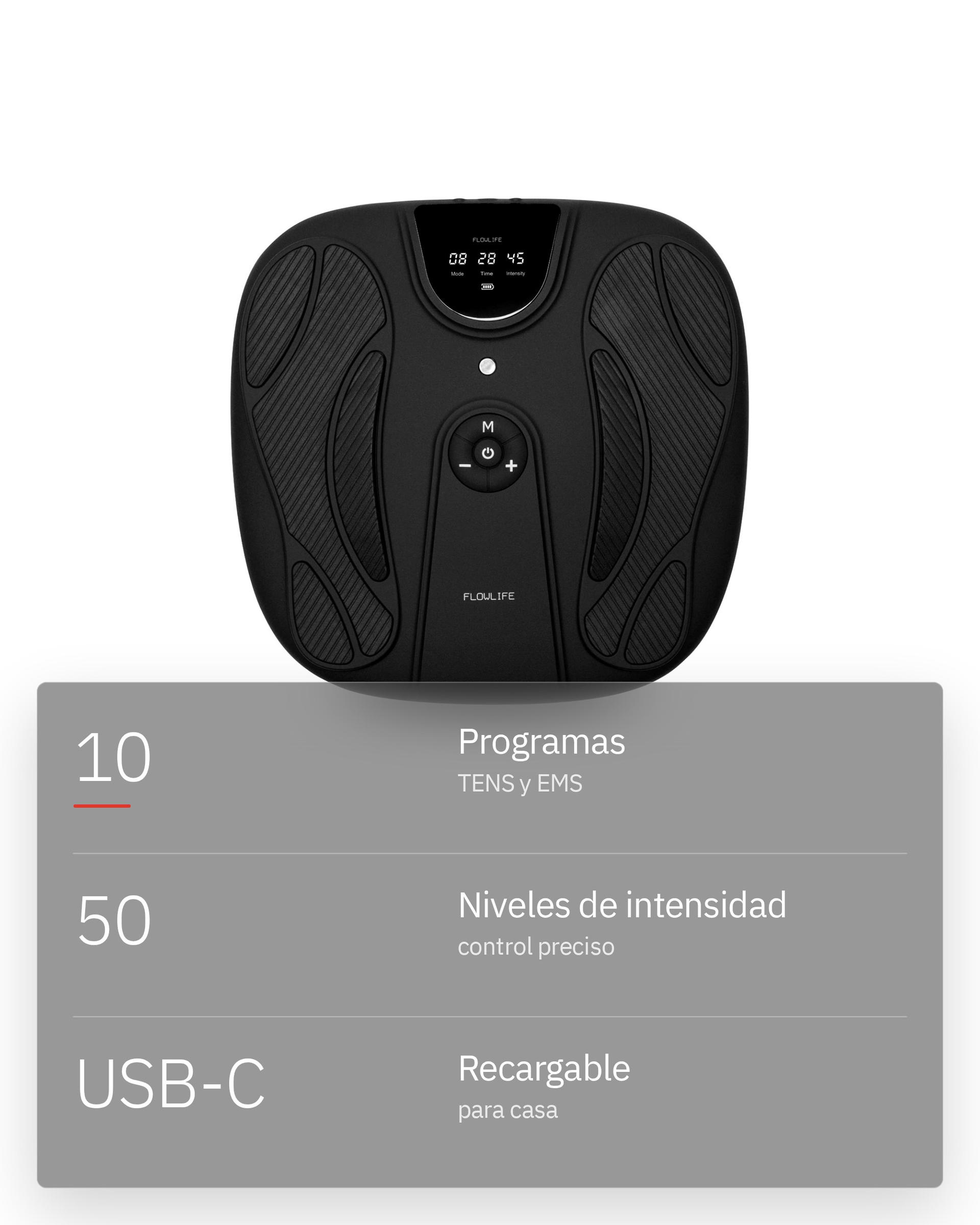 Flowtens Feet, infografía: Diez programas, 50 niveles