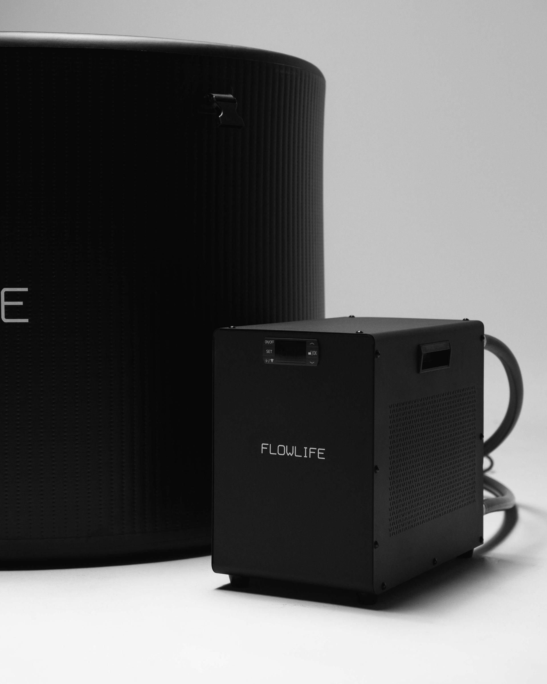 Flowplunge Pro + Flowchiller 780W set up