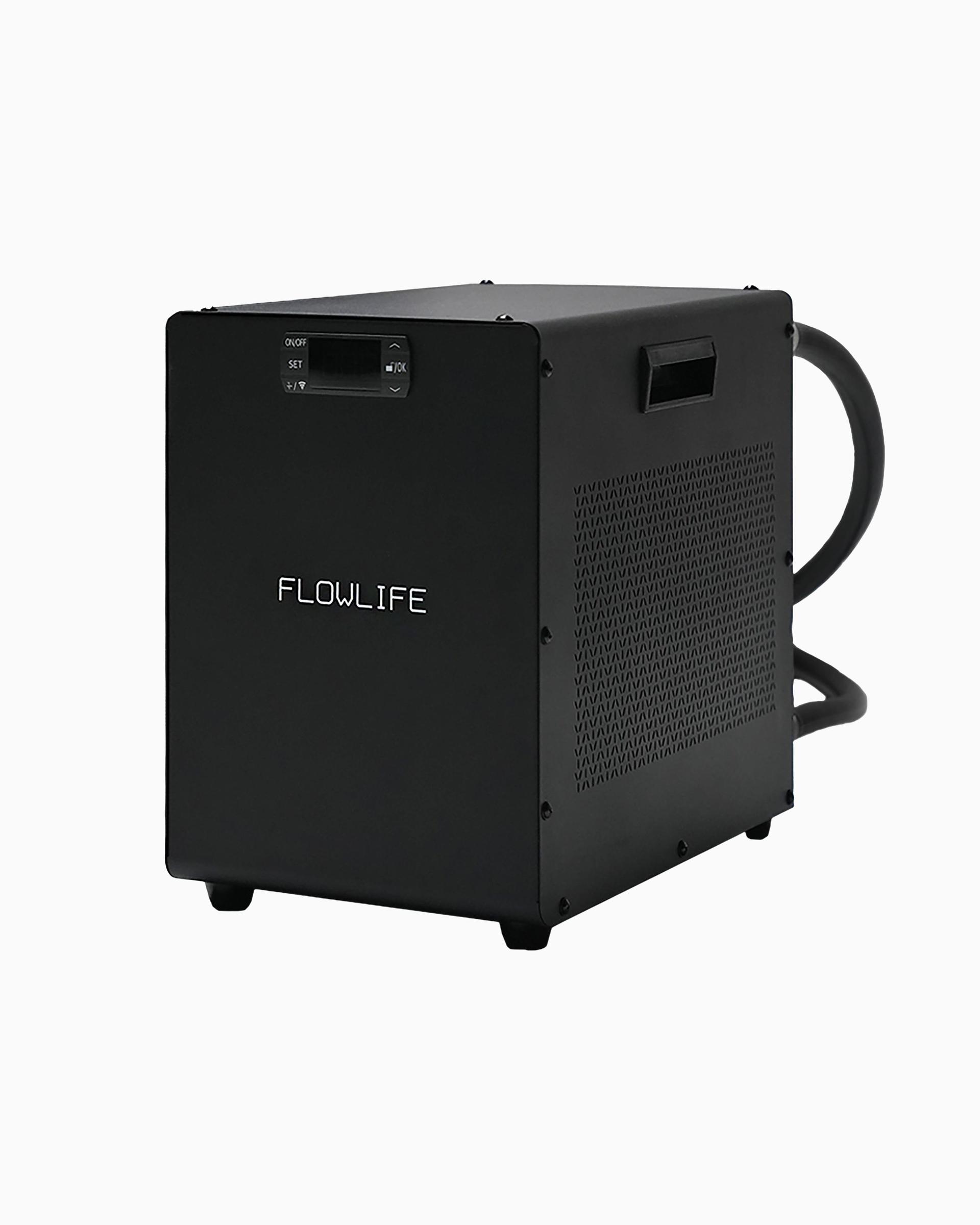 Flowplunge Pro + Flowchiller 780W filled with water