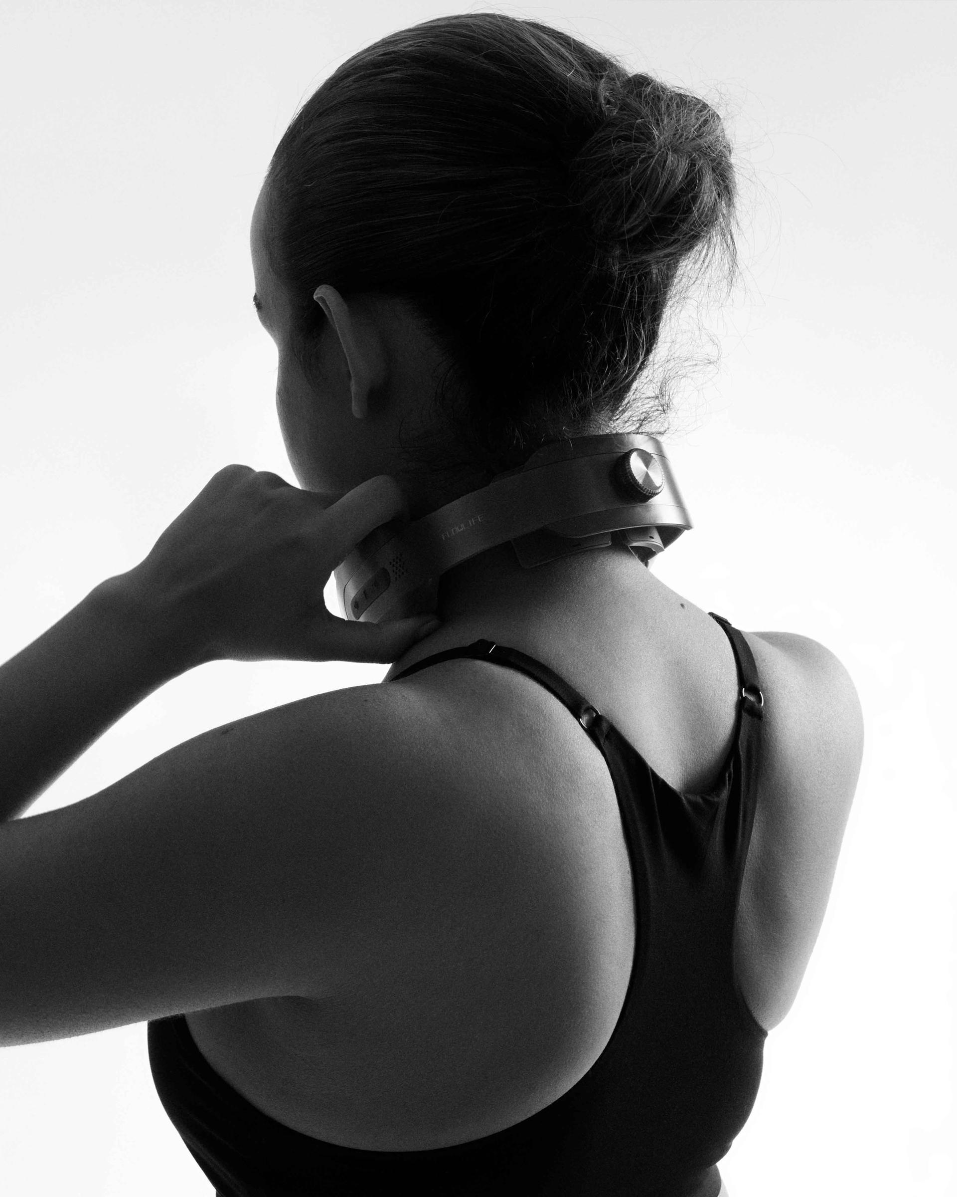 Flowtens Neck under en session
