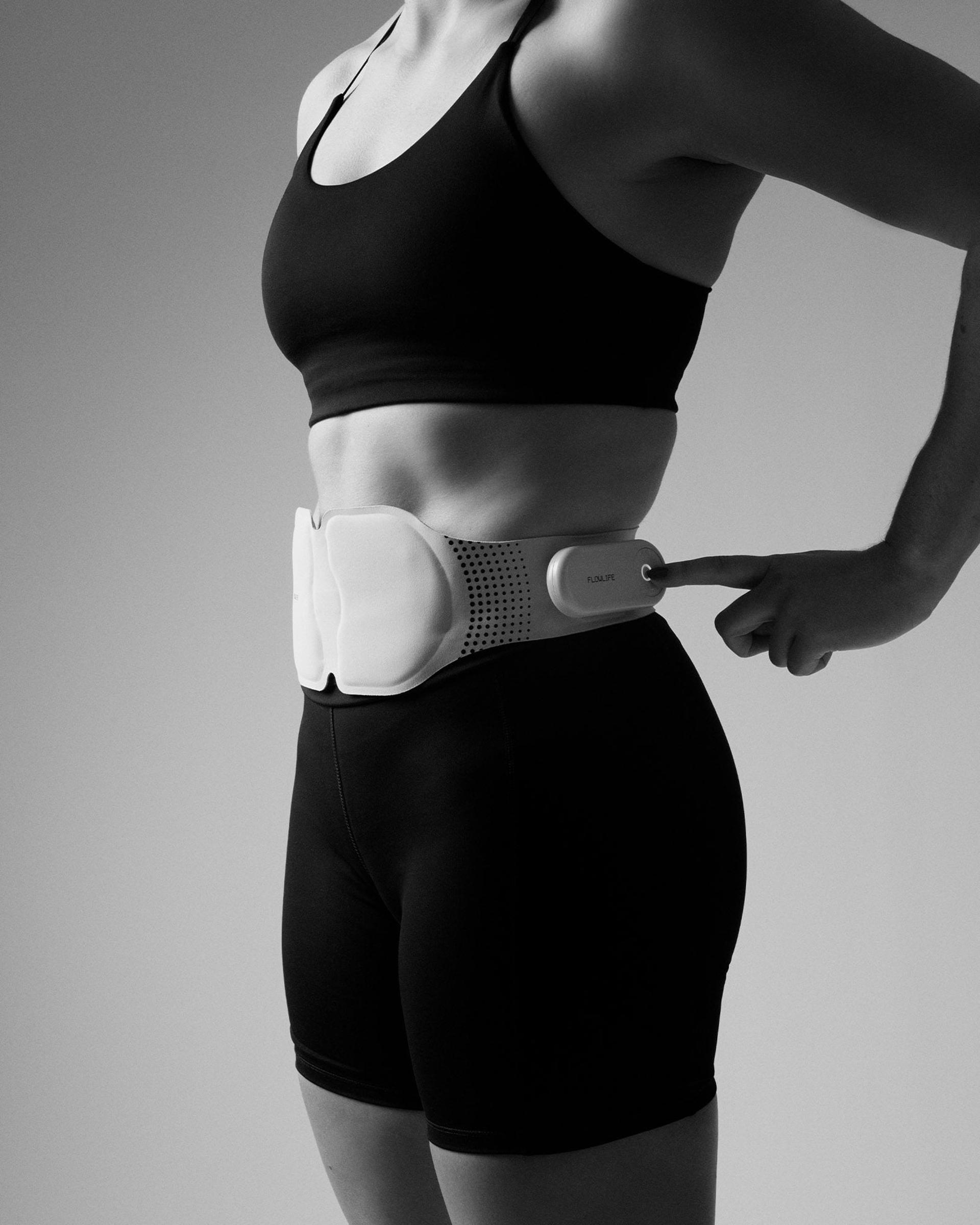 Flowtens Belt during a session