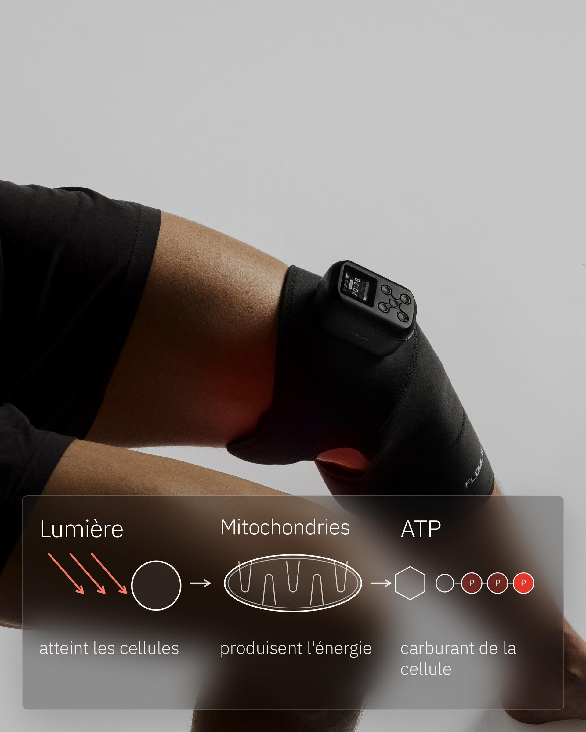Flowlight Wearables, infographie: Vos cellules l'utilisent