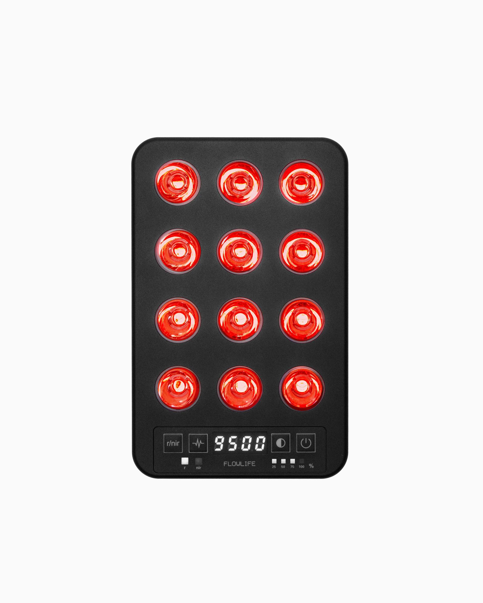 Flowlight Panel Go 60 Two Waves og dets kontrolpanel