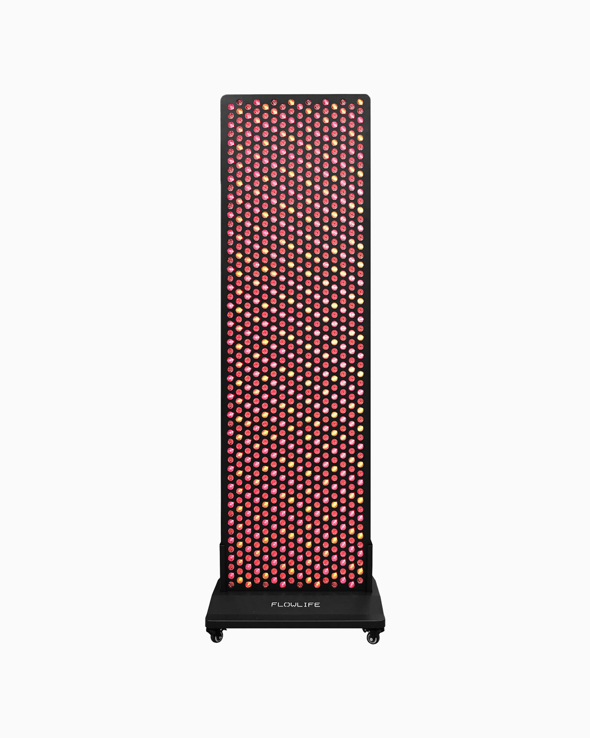 Flowlight Panel 4300 Eight Waves framifrån med alla lysdioder tända
