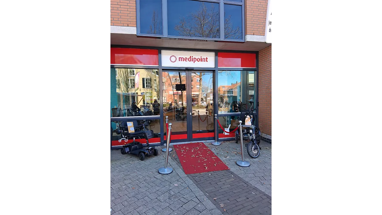 Ingang winkel Oosterhout