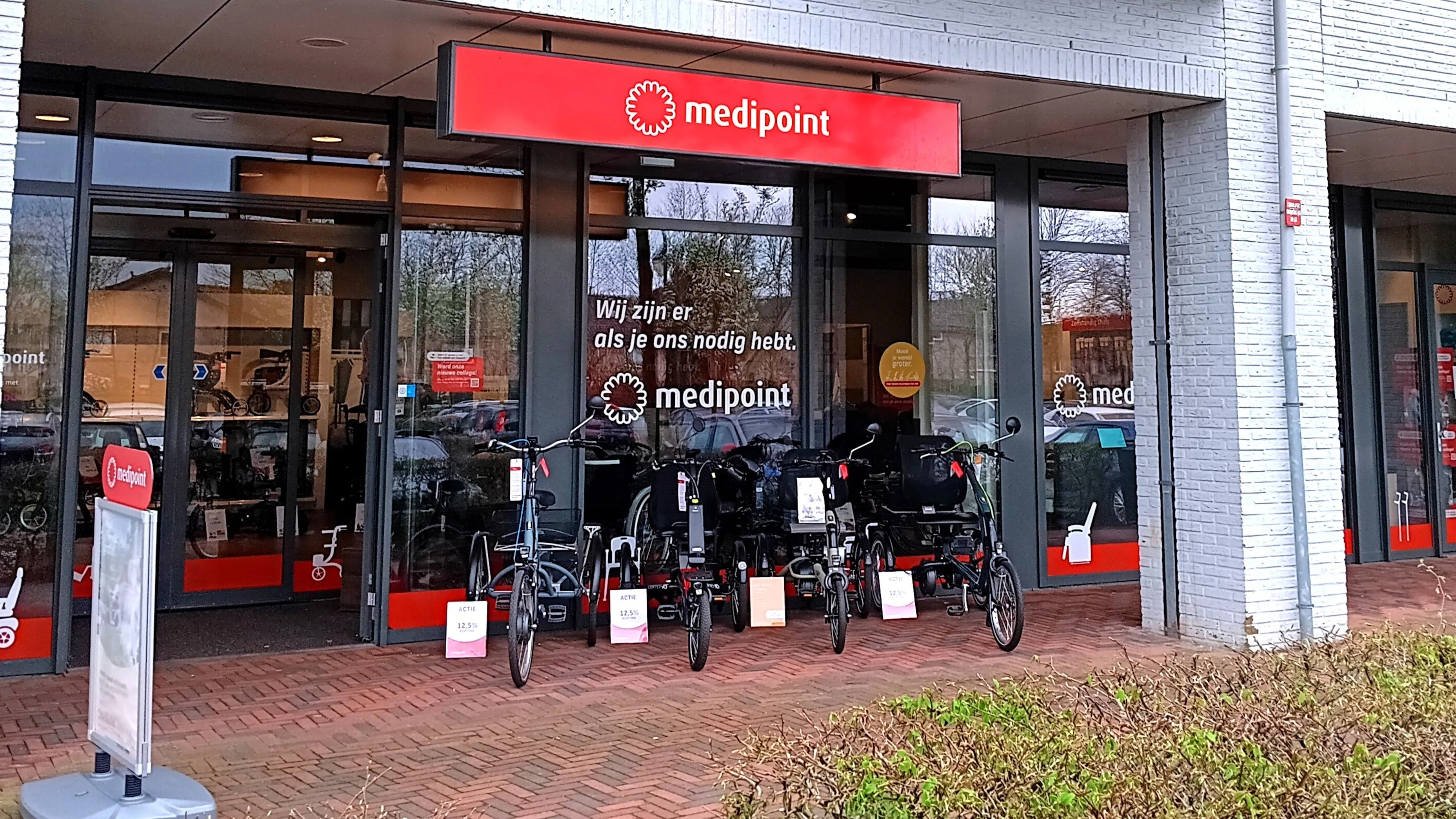 Ingang Medipoint winkel Leusden
