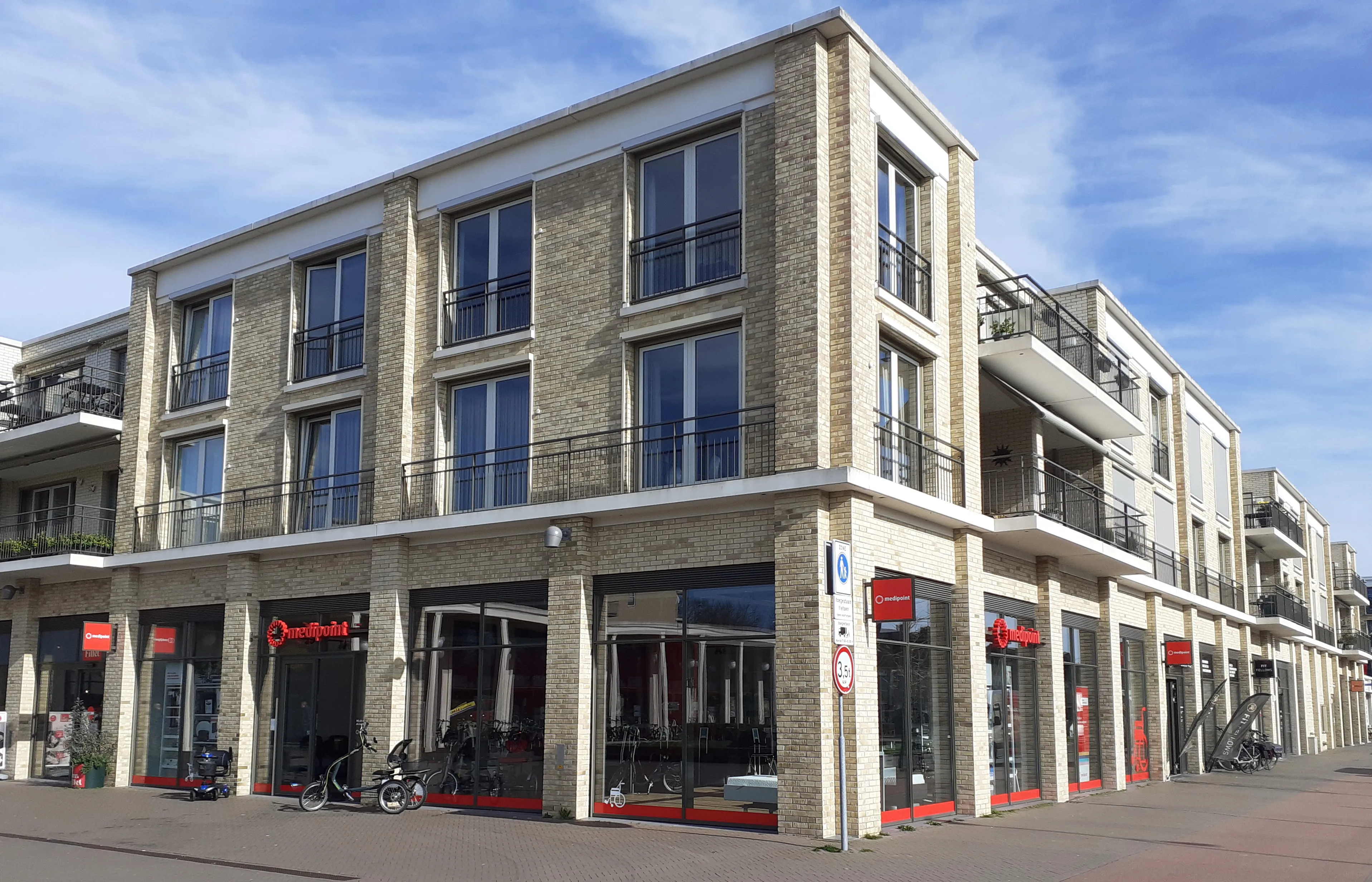 Ingang winkel Apeldoorn