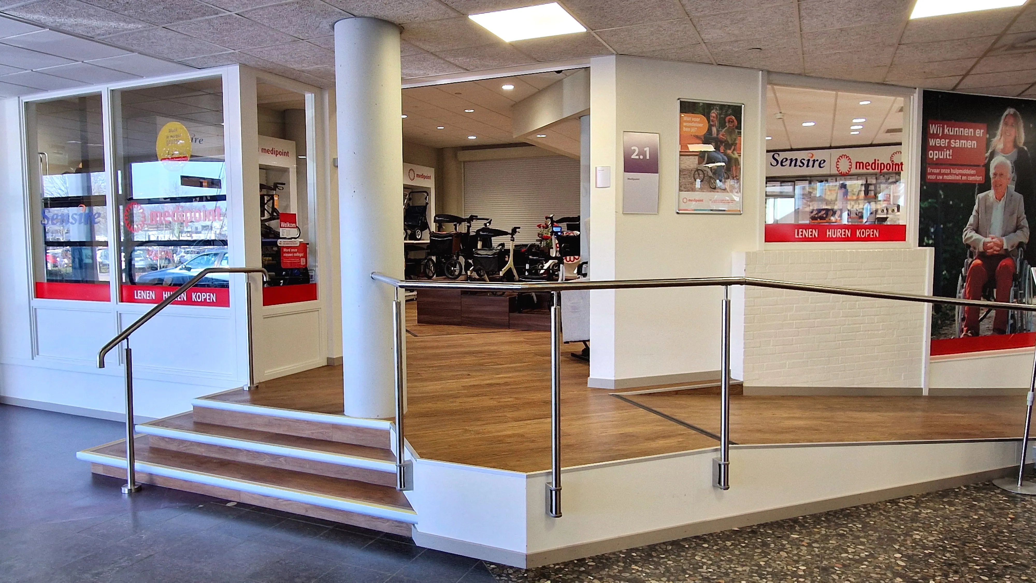 Ingang Medipoint winkel Zeist
