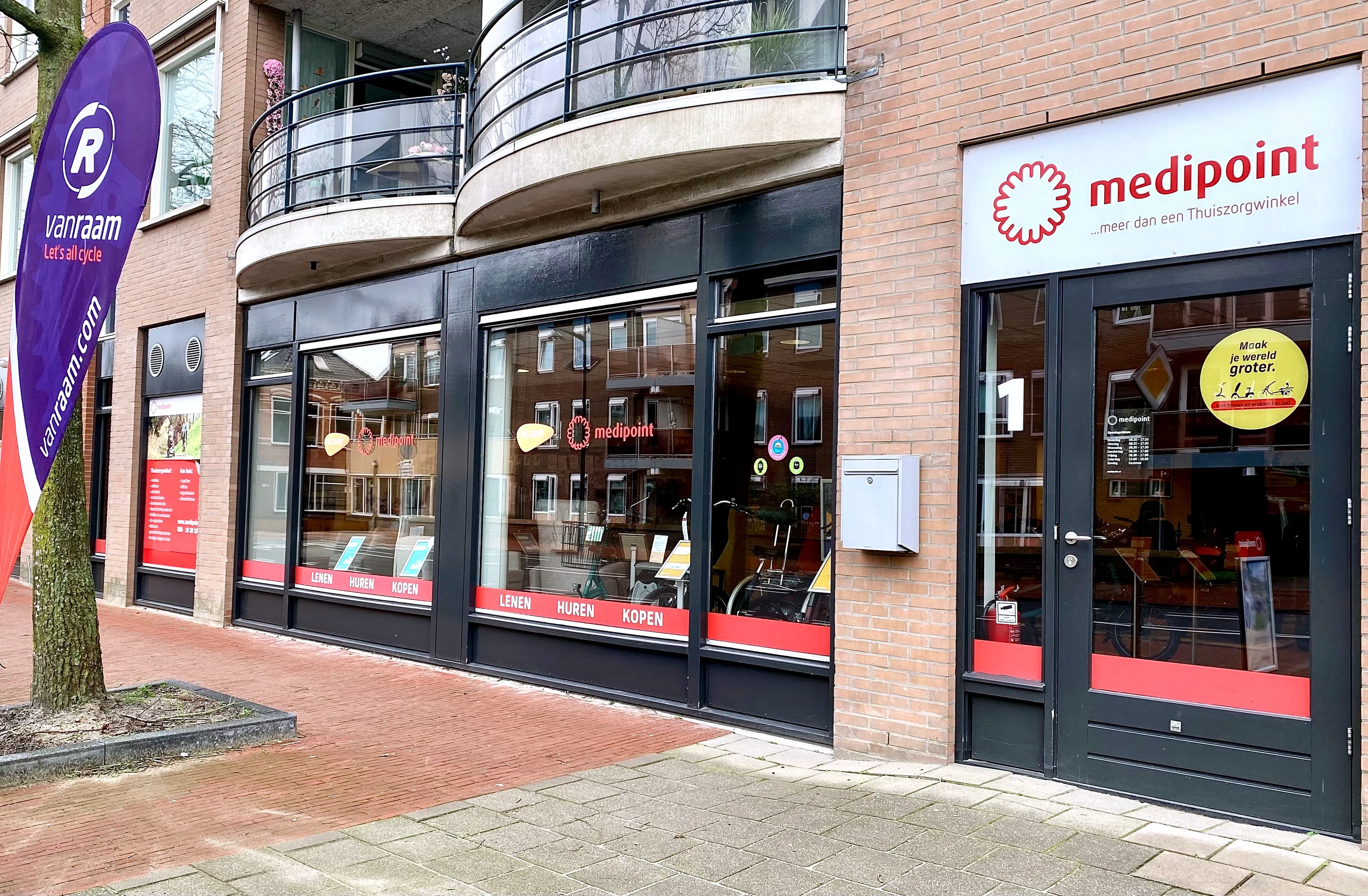 Ingang Medipoint winkel Coevorden