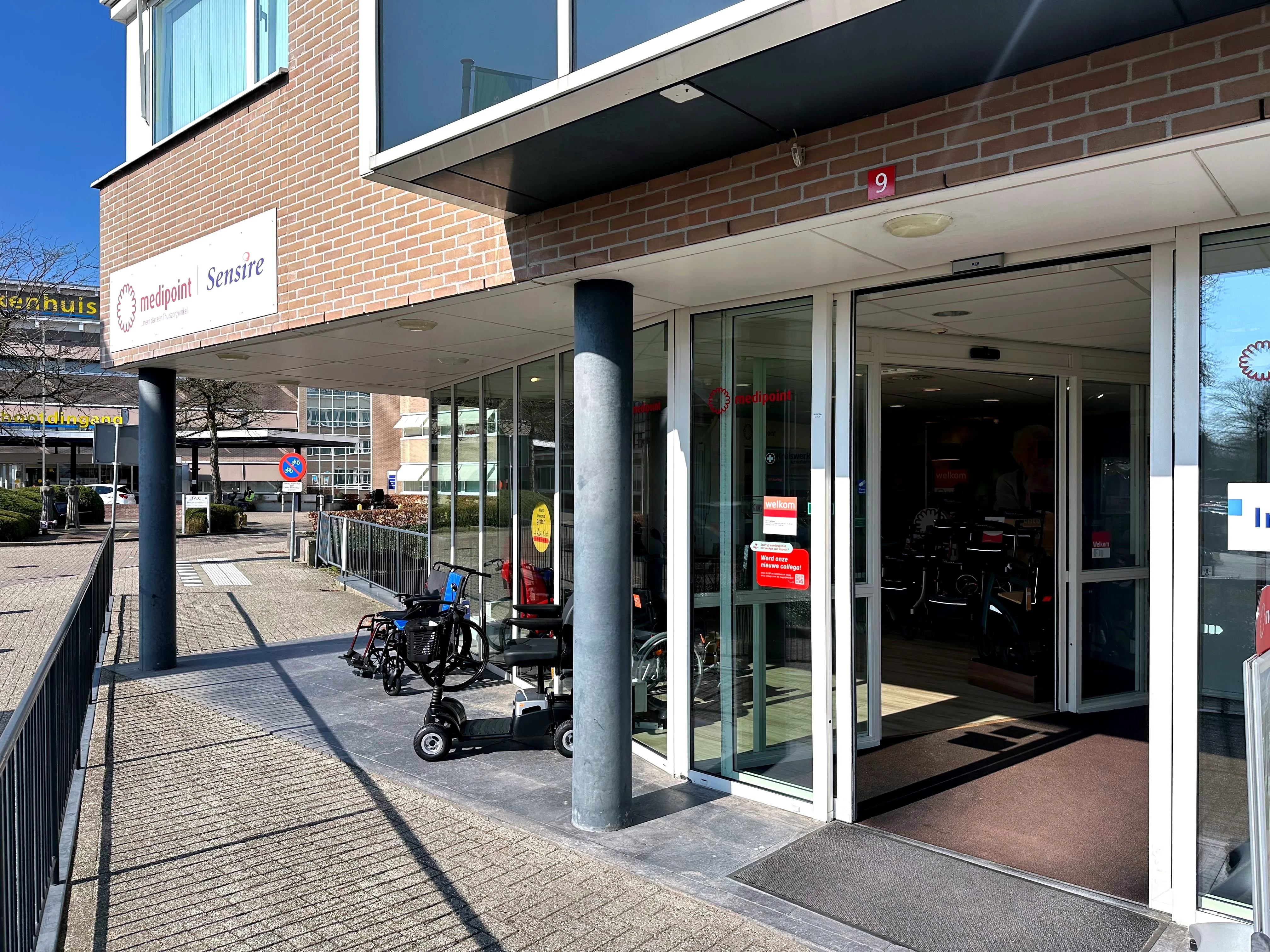 Ingang Medipoint winkel Doetinchem