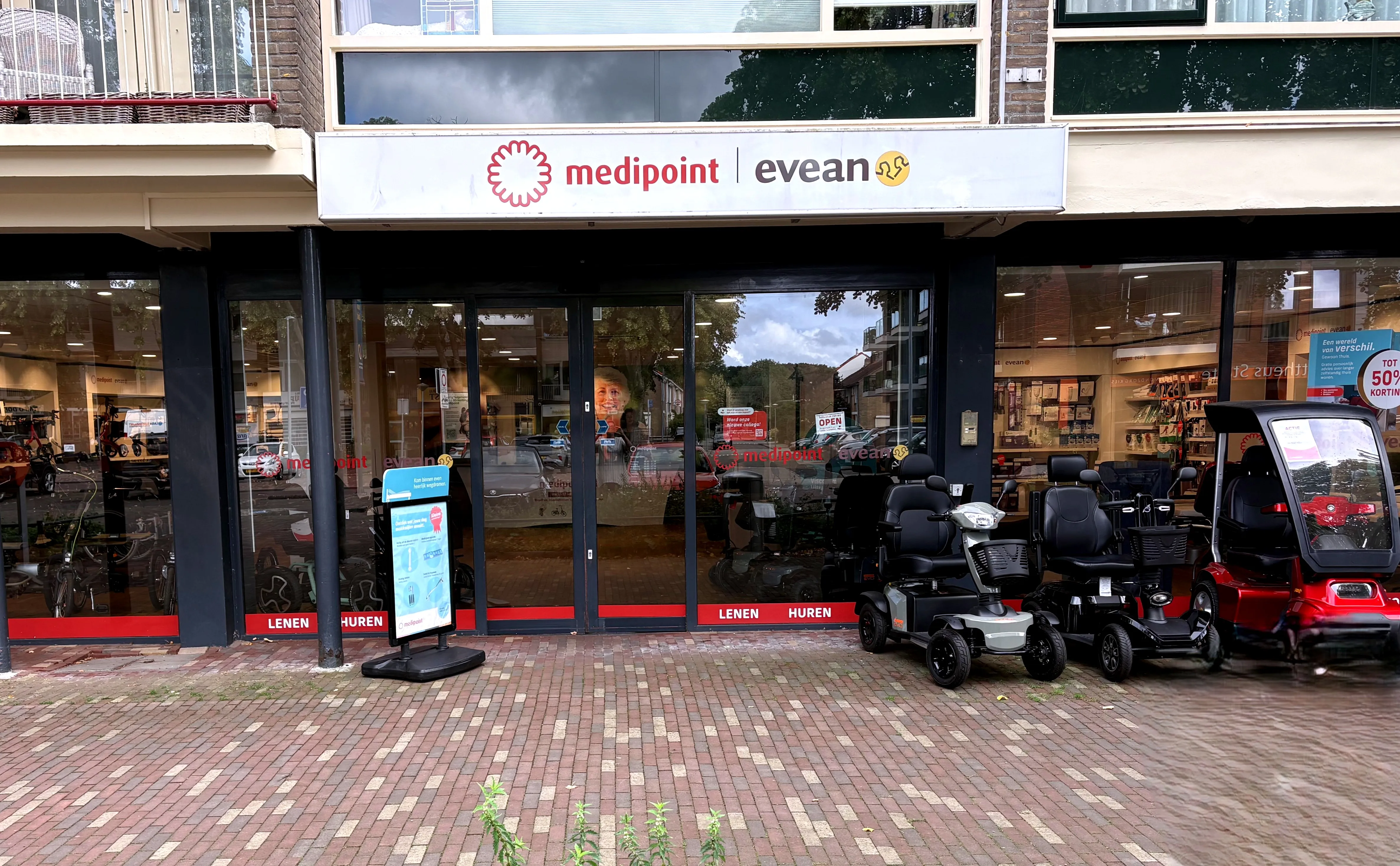 Ingang Medipoint winkel Alkmaar