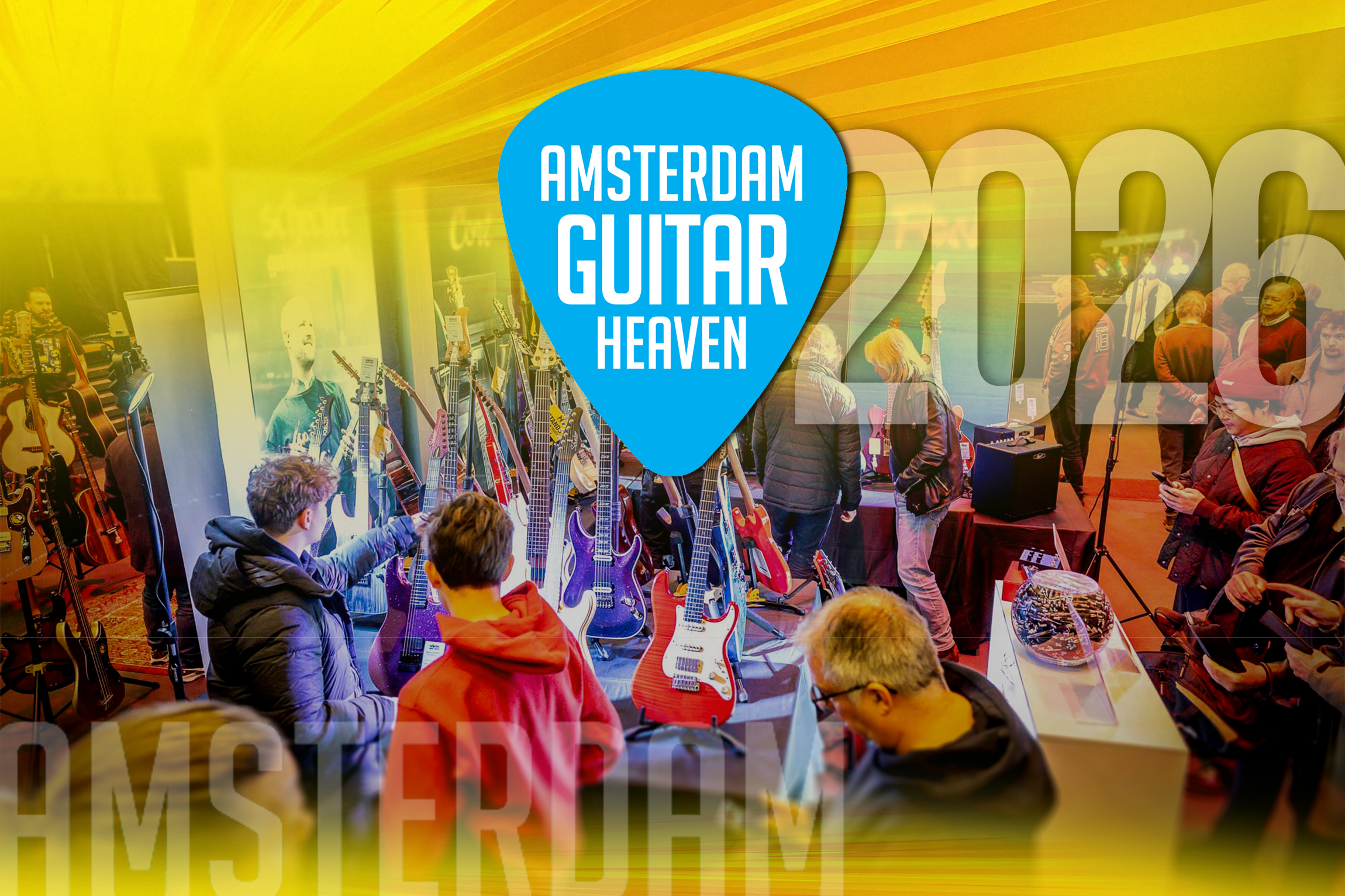 Amsterdam Guitar Heaven 2026 in Q-Factory, Amsterdam