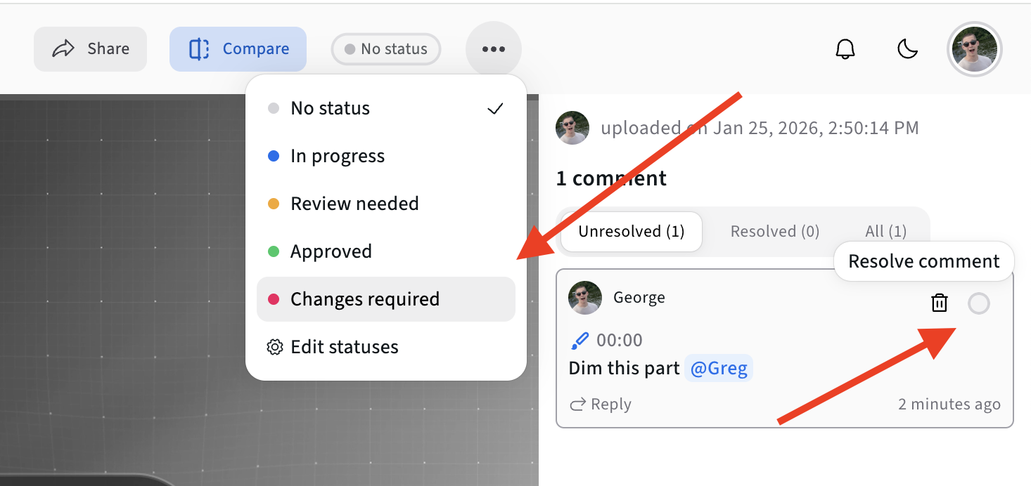 Collaborate, Resolve, and Track Changes
