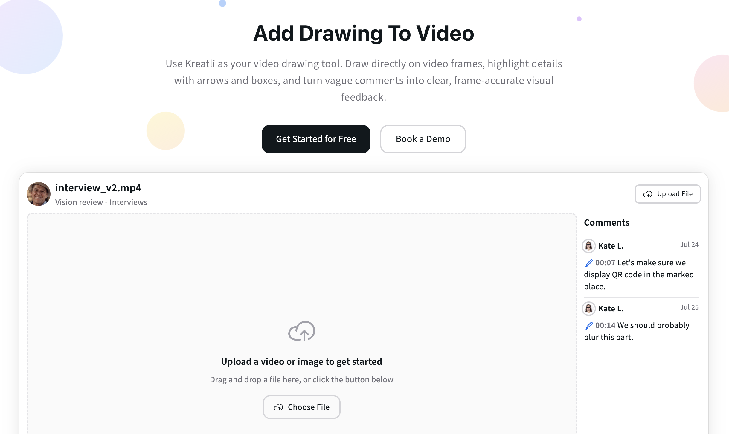 Add Drawing To Video