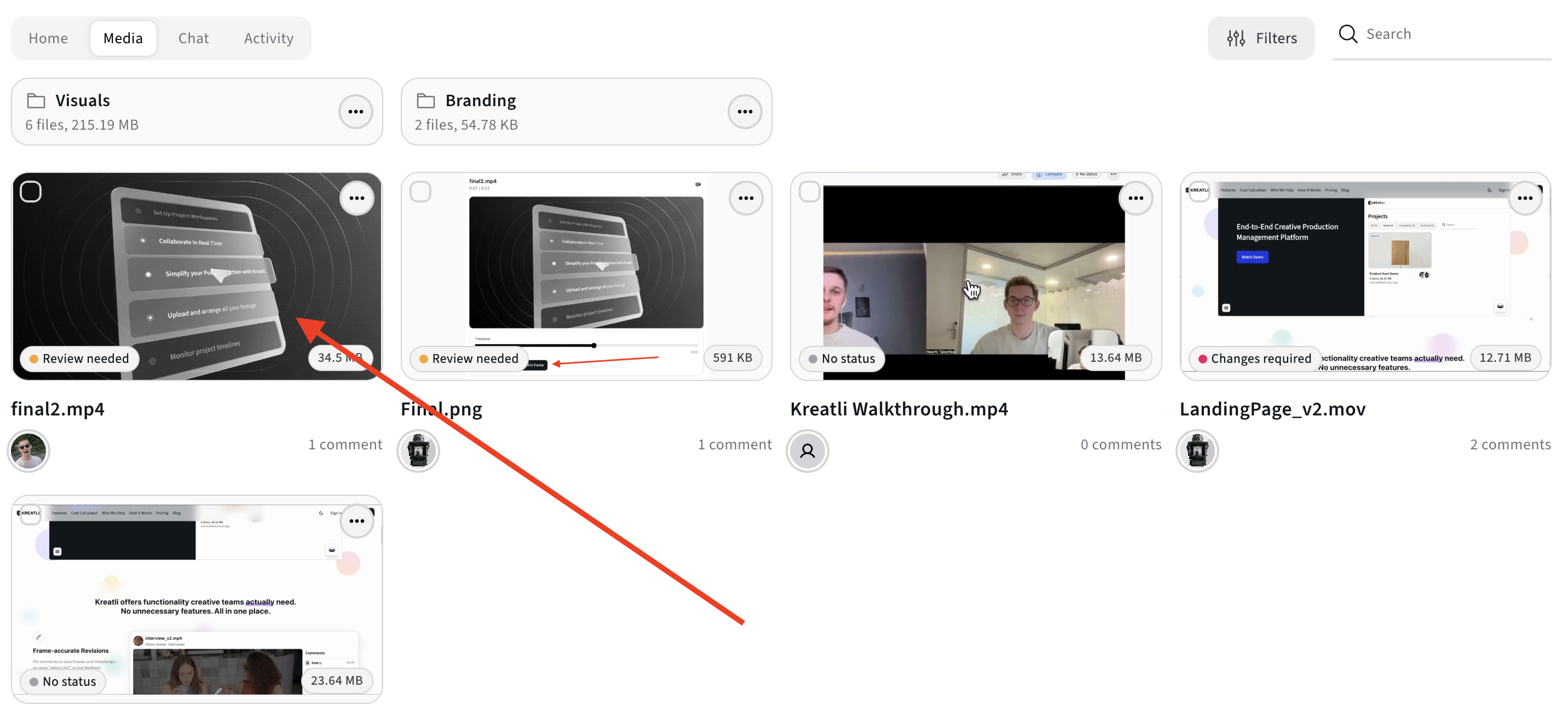 Open the Video Annotation Mode