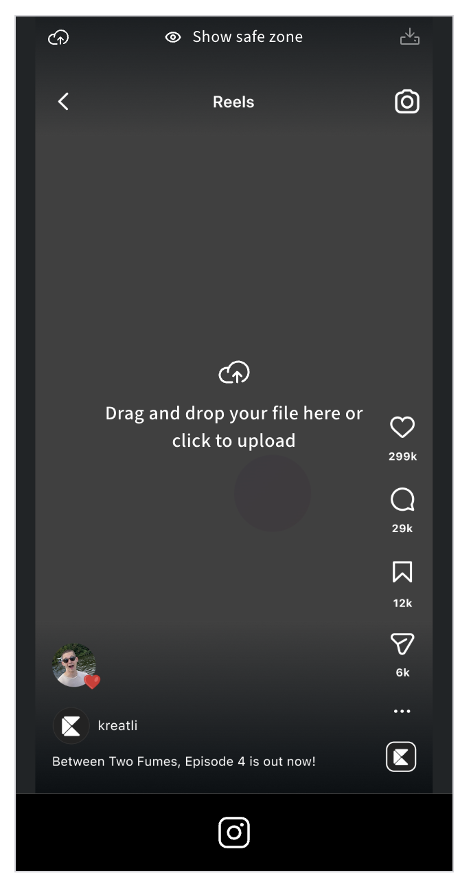 Instagram Safe Zone Checker
