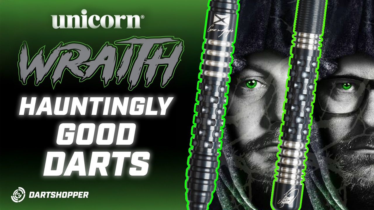 Unicorn Wraith Darts. Gary Anderson & Cameron Menzies.