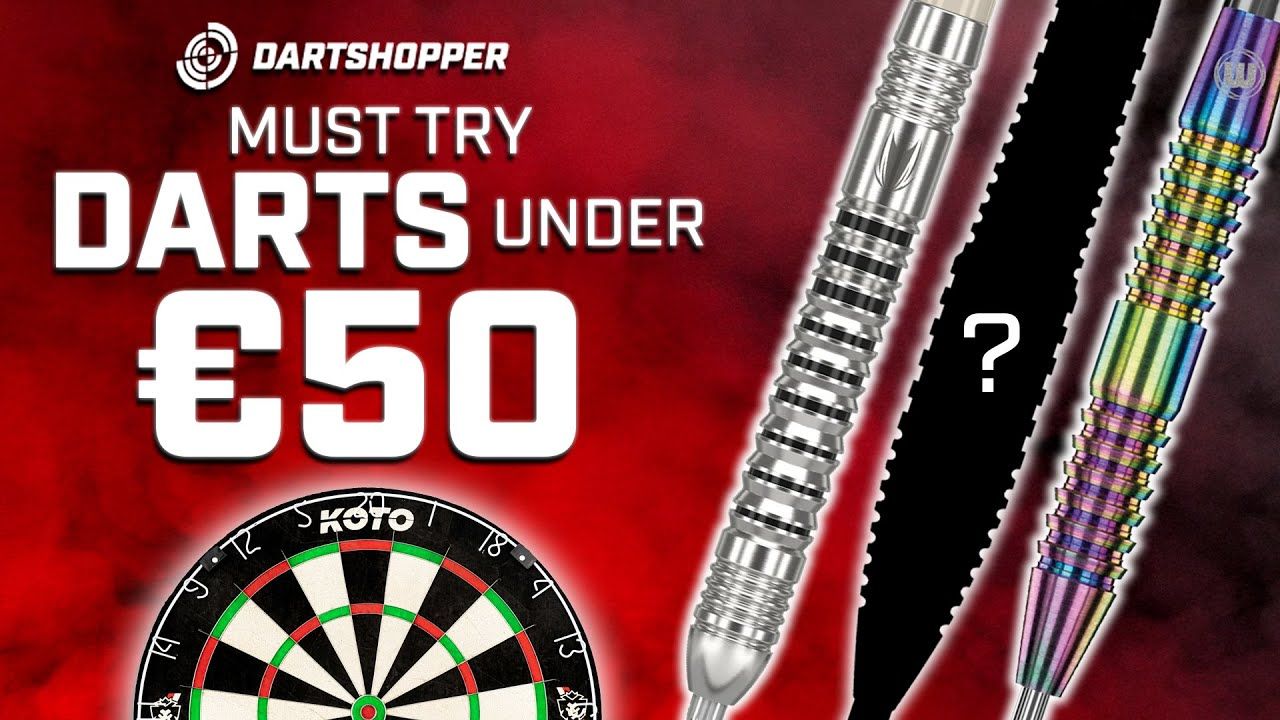Youtube thumbnail for the must try darts under 50 euros