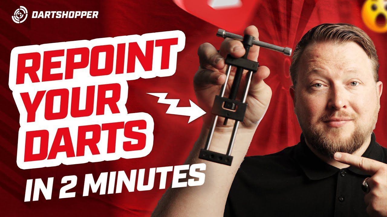 Youtube thumbnail on How to repoint your darts