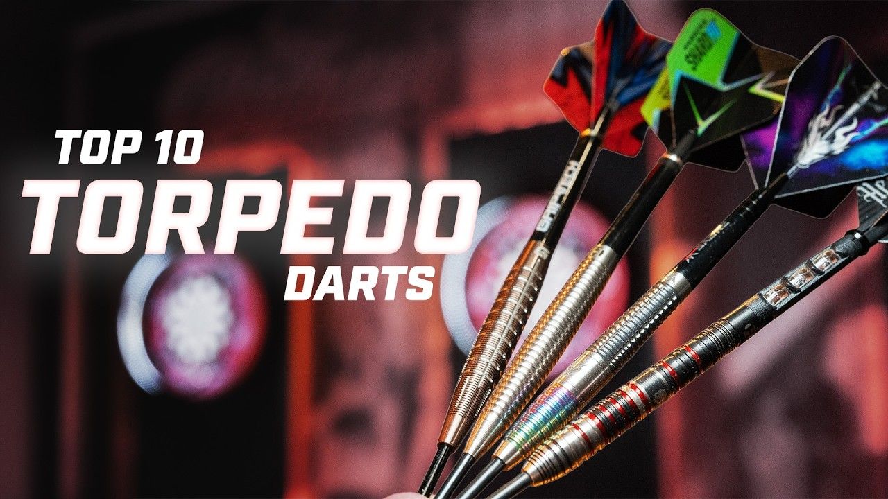 Youtube thumbnail about the Top 10 Torpedo Darts