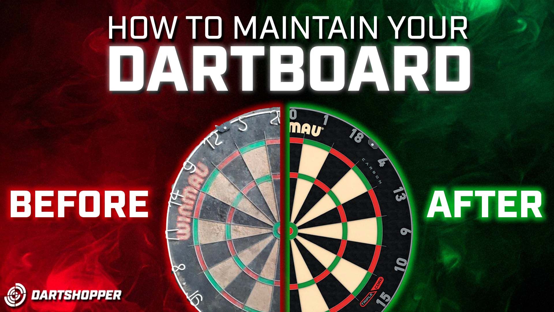 How to maintain dartboards