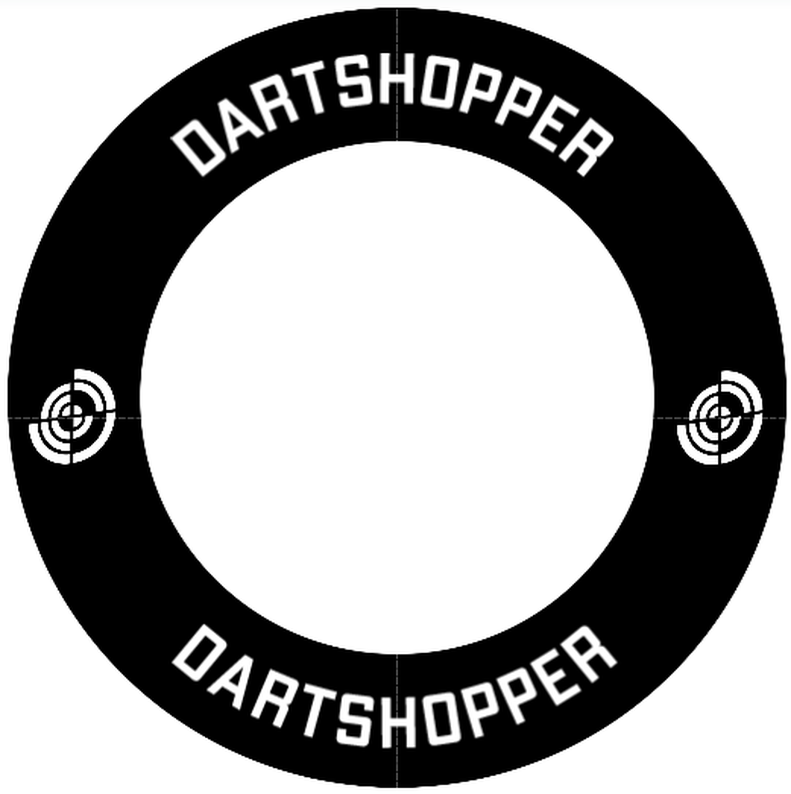 Personalized Dartboard Surrounds