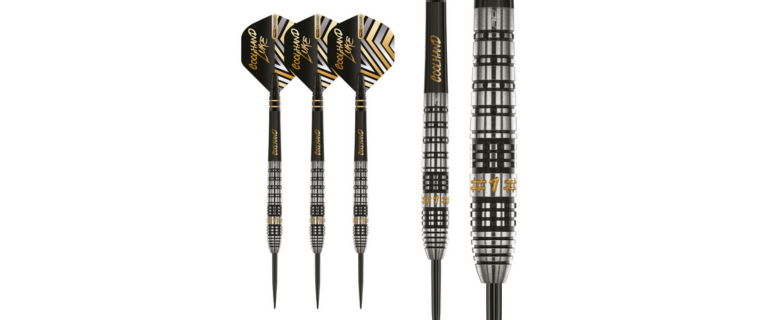 High-quality dart barrels designed for optimal grip and balance while throwing.