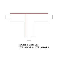 RIGHT-1 circuit LVT10015-R1 T-shaped connector