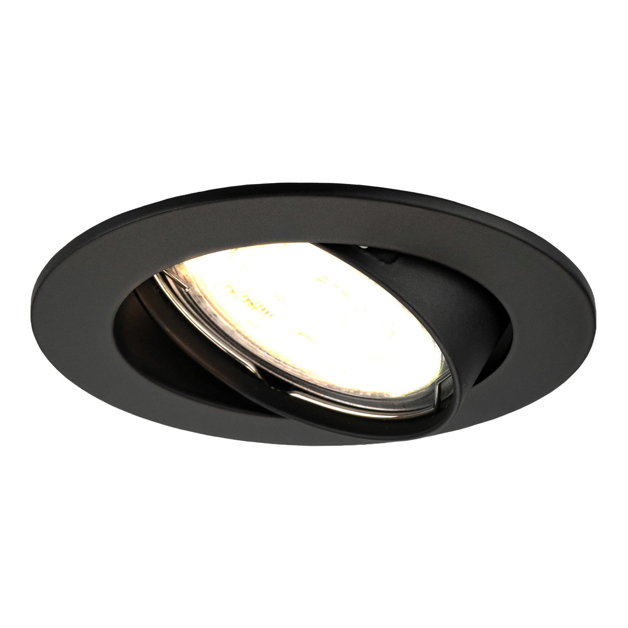 LEDVION Dimbare LED inbouwspots RVS - Tokyo - 5W - 2700K - ø92mm - 3