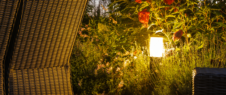 cozy outdoor lighting