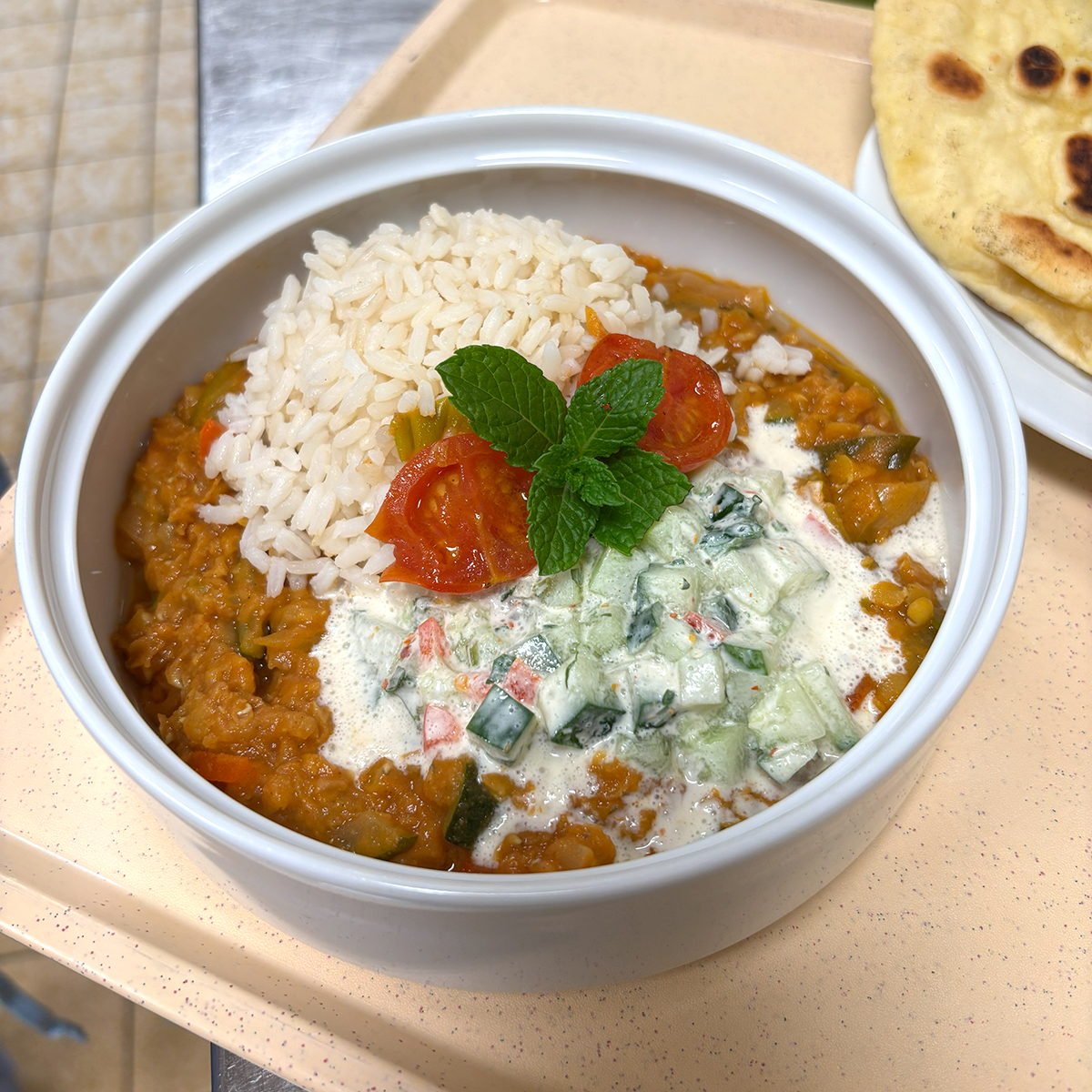 Eine richtige Portionsgröße verhindert Lebensmittelverschwendung.