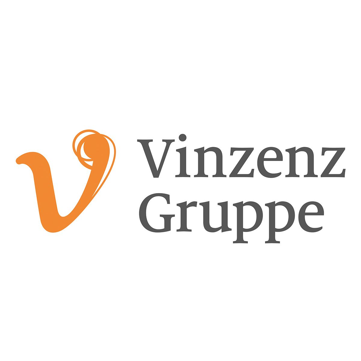 Das Logo der Vinzenz Gruppe.
