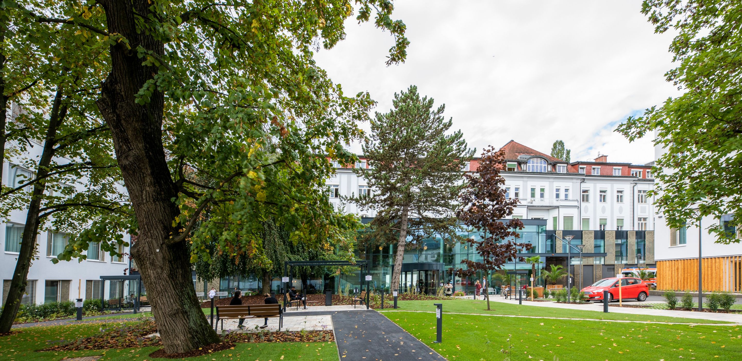 Das St. Josef Krankenhaus Wien von außen.