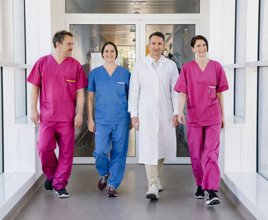 Das Team des Elter-Kind-Zentrums im St. Josef Krankenhaus Wien.