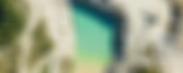 Bild aus Vogelperspektive Abbaugebiet.
