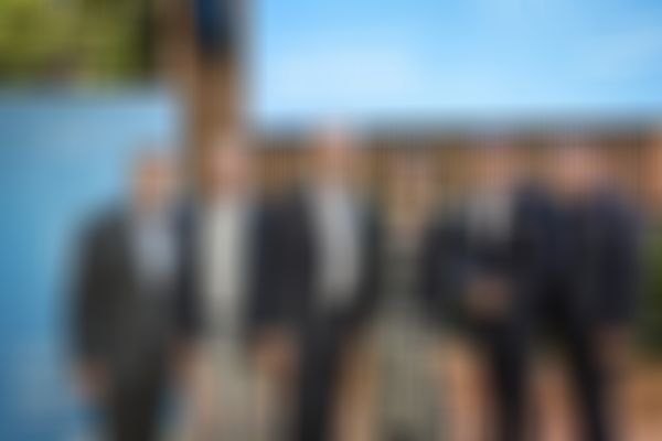 Gruppenfoto mit Palmer.