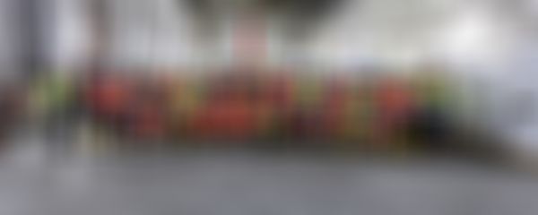 Gruppenfoto Besichtigung Kraftwerk