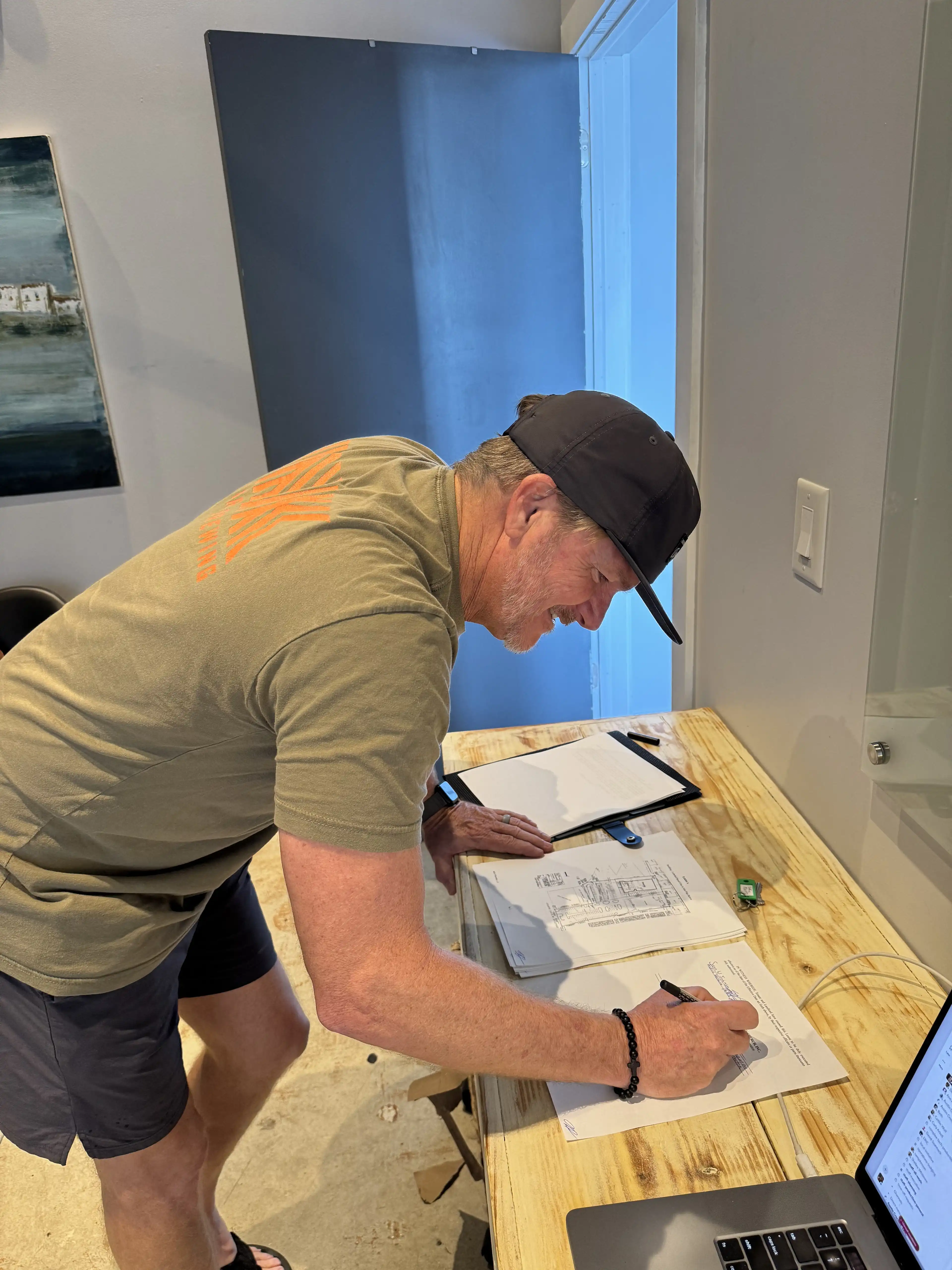 lease signing Atlantic Theaters