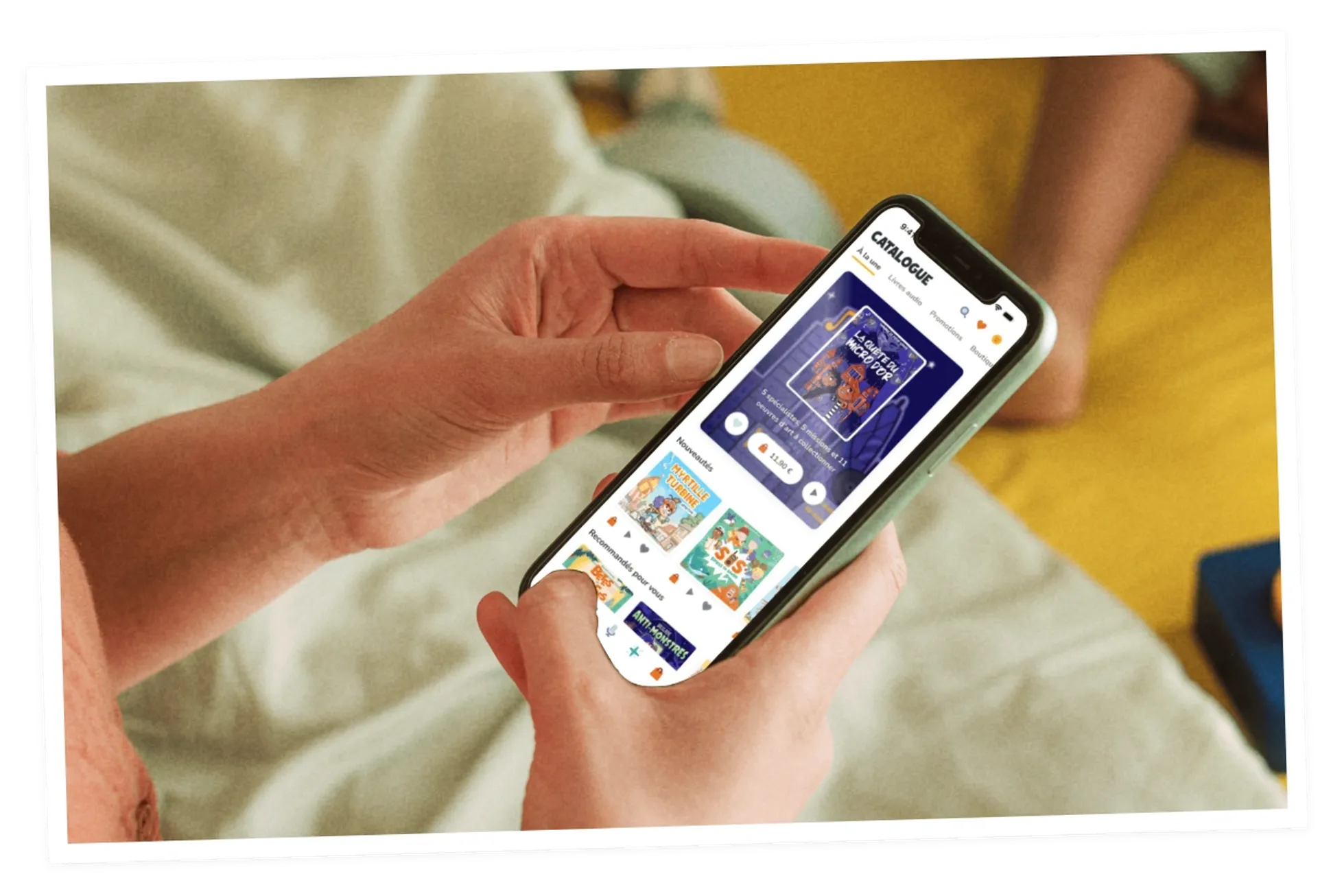 Une application mobile sur-mesure