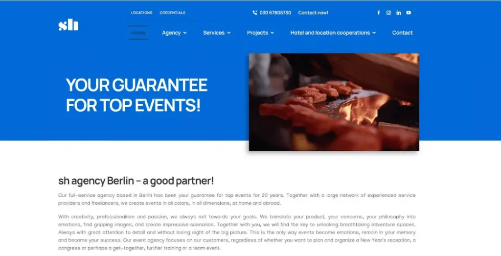 Sh Agentur Gmbh Best Event Management Companies In Berlin 1024x523