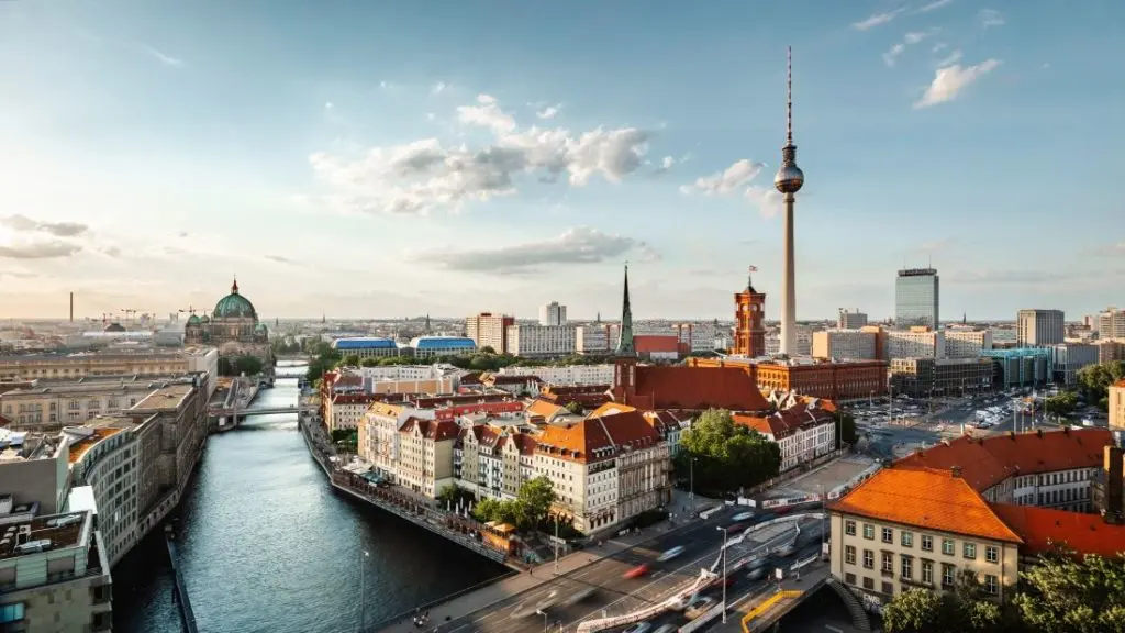 Skyline von Berlin.