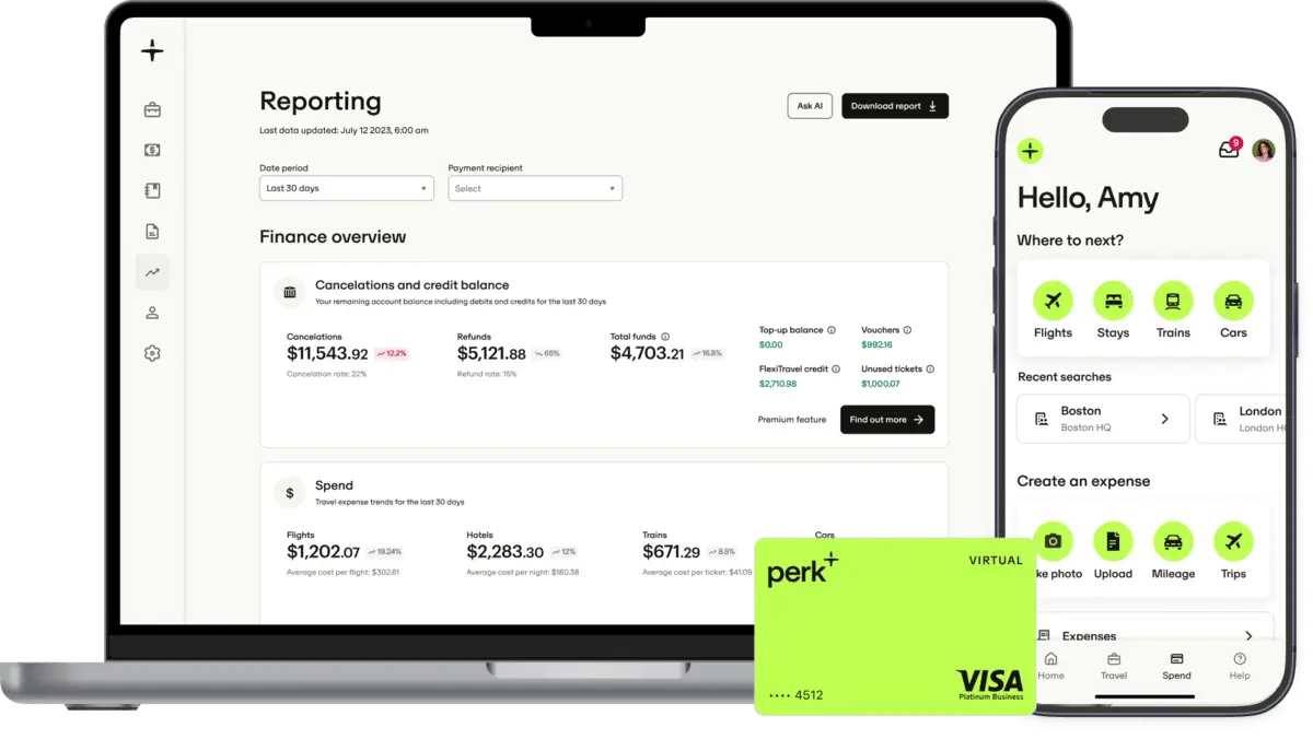Spend Finance Overview Header