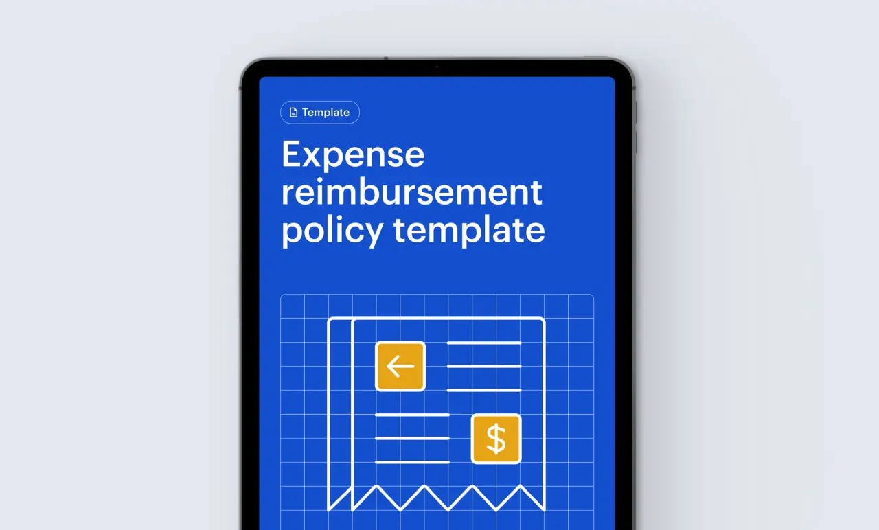 Expense Reimbursement Policy Template