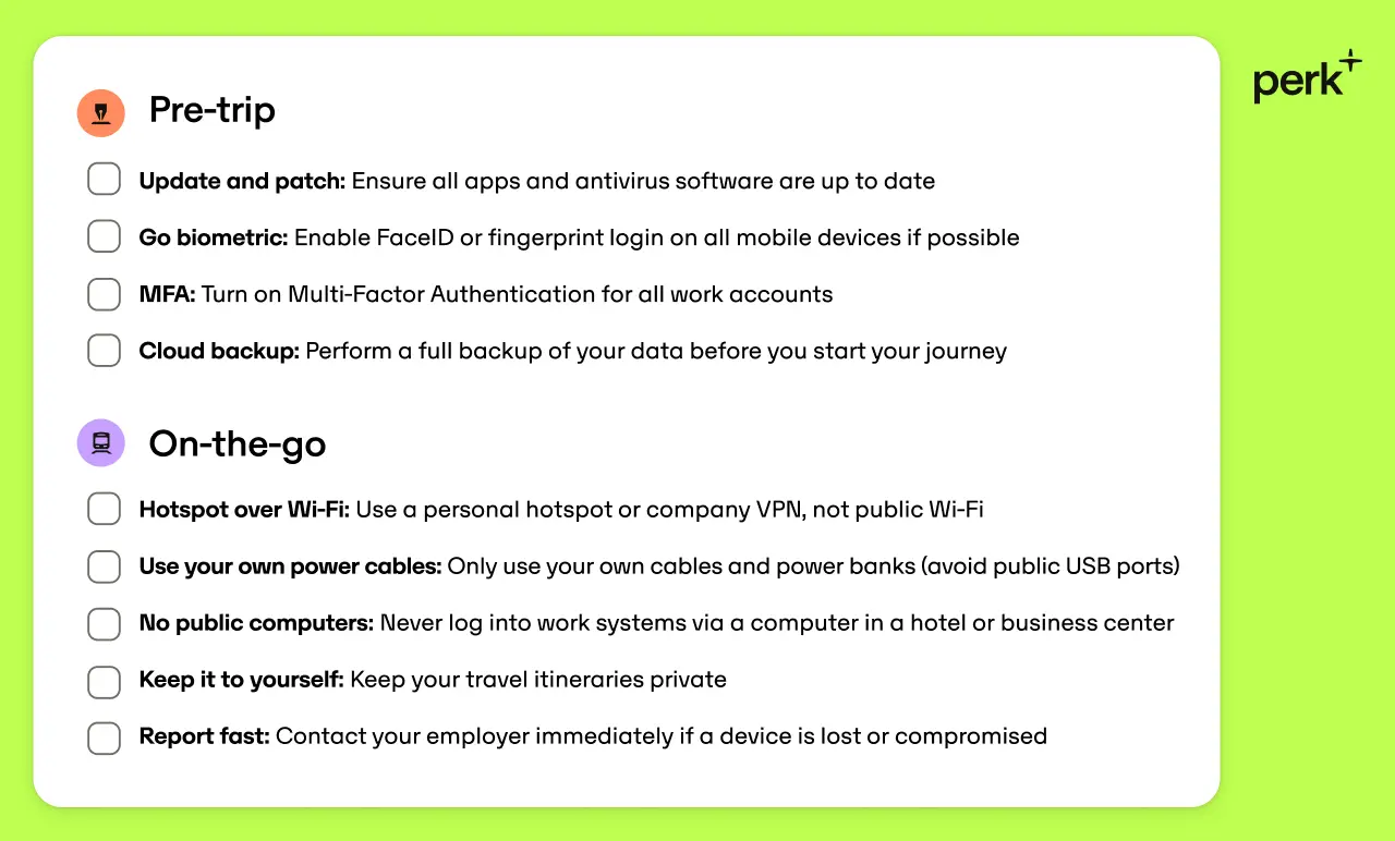 Building A Modern Corporate Travel Safety Policy Graphic